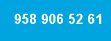 958 906 52 61